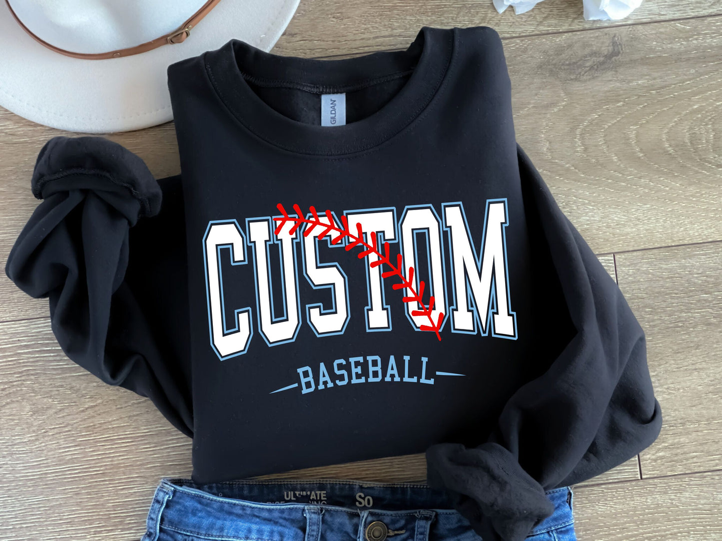 CUSTOM MASCOT/COLOR BASEBALL-DIGITAL DESIGN
