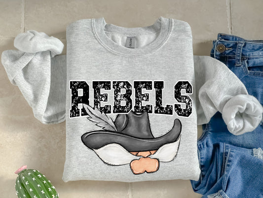 Rebels Mascot-Digital Design