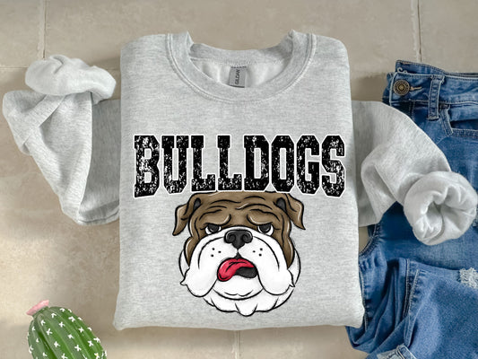 Bulldogs Mascot-Digital Design