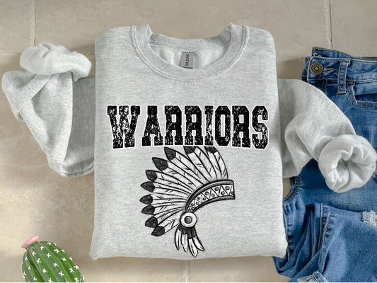 Warriors Mascot-Digital Design