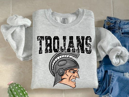 Trojans Mascot-Digital Design