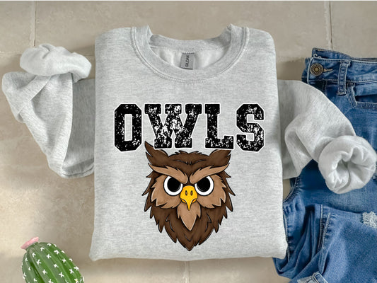 Owls Mascot-Digital Design