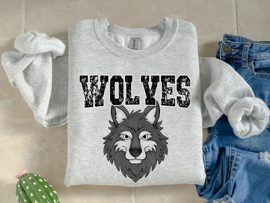 Wolves Mascot-Digital Design