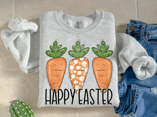 Happy Easter-Carrots-Digital Download