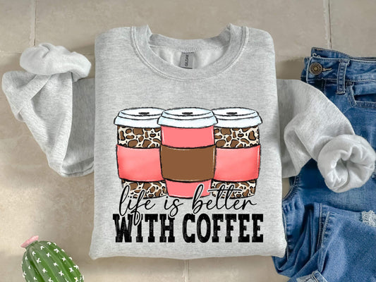 Life is better with coffee-digital download
