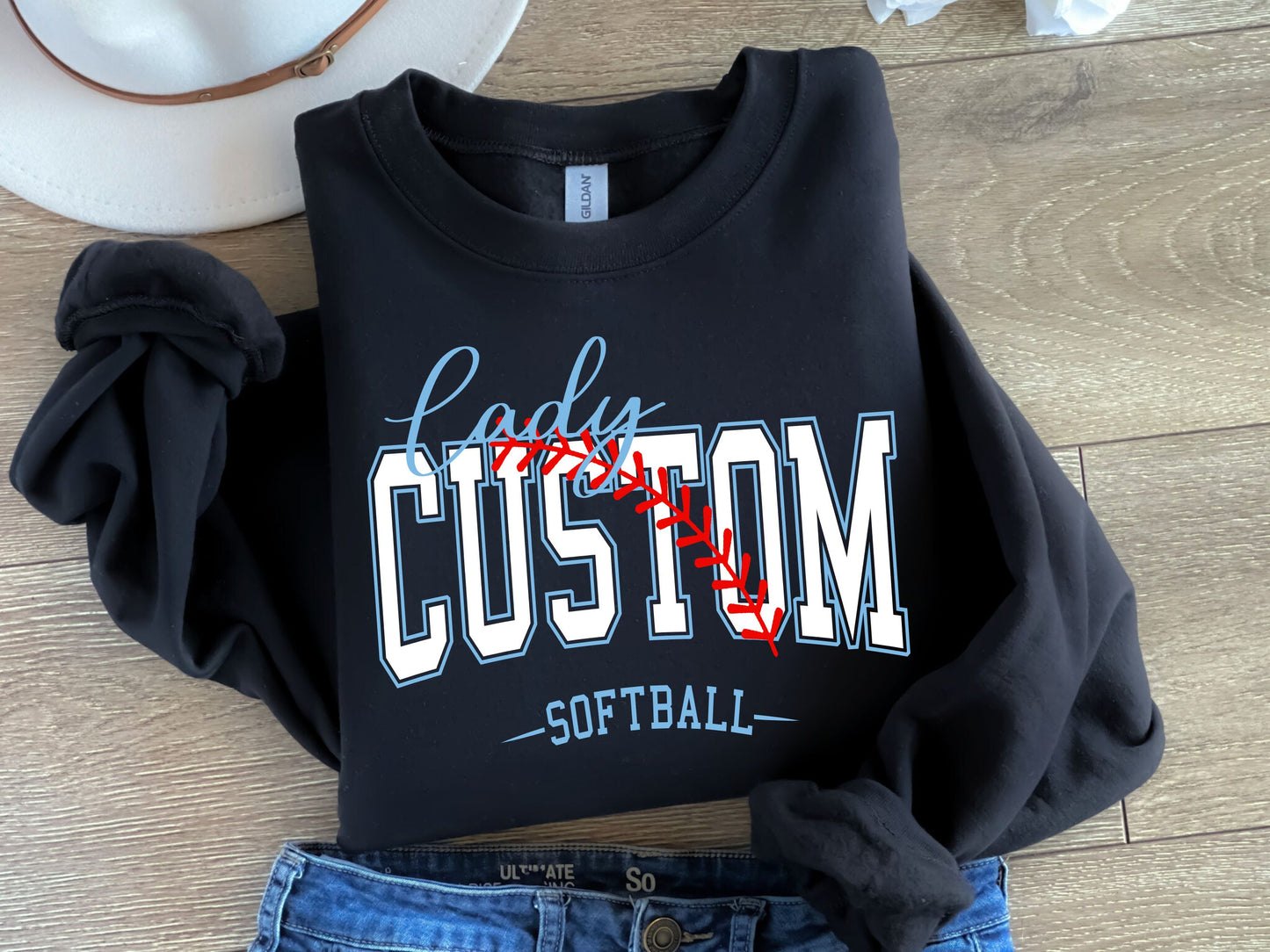 Lady Custom Softball Digital