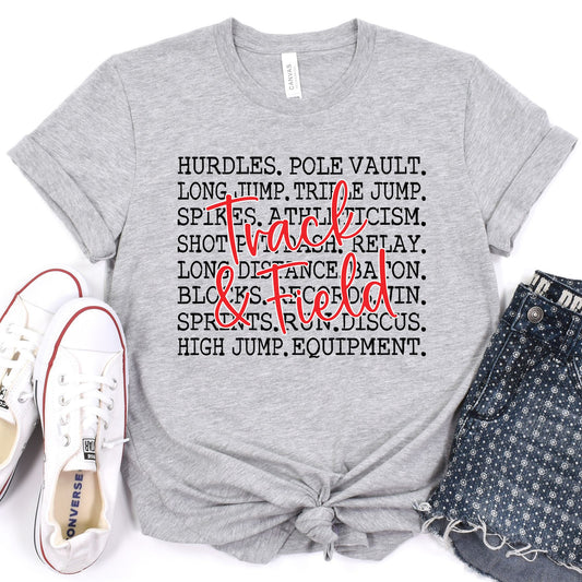 Track & Field Words