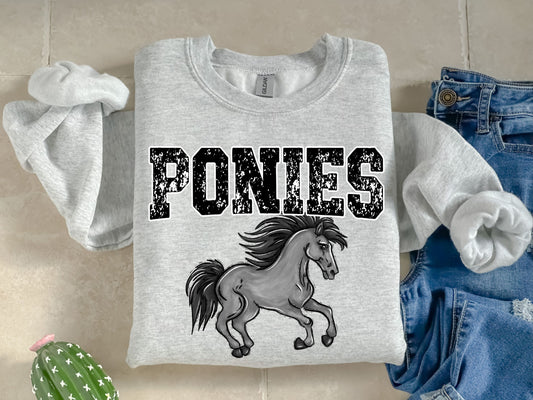 Ponies Mascot-Digital Design