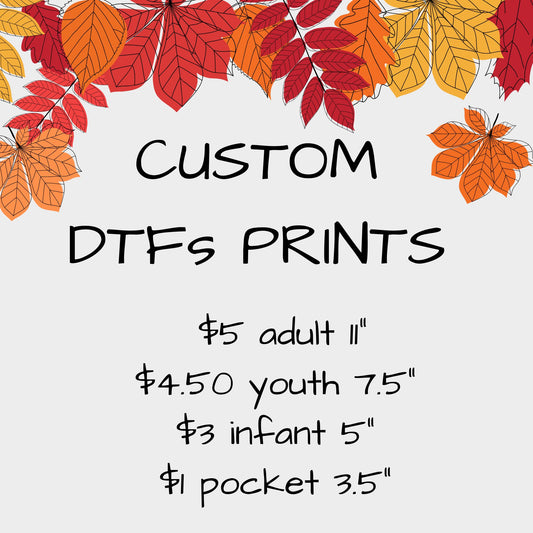 Custom DTF Prints
